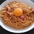 なおつん0802's cooksnap of when they made キムチの素でキムパスタ♪.