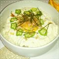 綾御咲's cooksnap of when they made ふわふわ泡雪♡ヘルシー豆腐丼！.