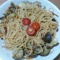 うのっちー☆'s cooksnap of when they made 塩サバで夏の焼き野菜トマトとナスのパスタ.