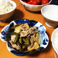 麻婆母神's cooksnap of when they made 基本のおかず　厚揚げといんげんの煮物.