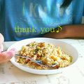 ｋｏｕｋｉ⭐'s cooksnap of when they made ひき肉入り具だくさんチャーハン.