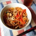 misaa12's cooksnap of when they made 簡単！豚肉とキムチのピリ辛卵とじ丼ぶり.