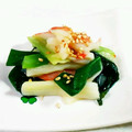 SP♪'s cooksnap of when they made ねぎとわかめのぬた.