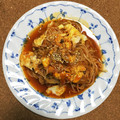 oopiro's cooksnap of when they made エビチリ風！もやしだけの簡単丼.