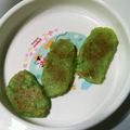 みや20120505's cooksnap of when they made 離乳食中期～後期☆枝豆入りのじゃが餅.