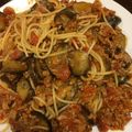 ズーヤ's cooksnap of when they made ワインに合う♪なすたっぷりのボロネーゼ.