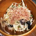 せぱ子's cooksnap of when they made さっぱり☆梅ドレッシングの大根サラダ.