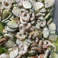るっち0219's cooksnap of when they made ささみときゅうりのゆかりマヨ和え.