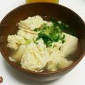 hasuppi's cooksnap of when they made 五右衛門風!?すまし汁.