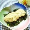メルティローズ's cooksnap of when they made たっぷりほうれん草の白和え.
