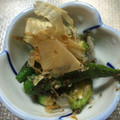 スッコちゃん's cooksnap of when they made 俺流！オクラの黒ごま和え.