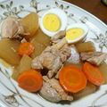 まぐゆ's cooksnap of when they made ほっかほか!鶏肉と大根の煮物.