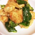akichine's cooksnap of when they made 胸肉で^ ^ 簡単味噌炒め.