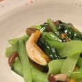 ままきっこ。's cooksnap of when they made 小松菜としめじの中華風煮浸し.
