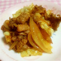 うさうさまろん's cooksnap of when they made 簡単！キャベツと豚肉のカレー炒め.