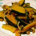 tamama1102's cooksnap of when they made 豚肉とかぼちゃのピリ辛炒め.