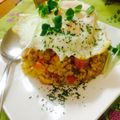 た☆え's cooksnap of when they made ランチにも☆フライパンでカレーピラフ☆.