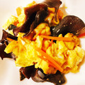 moncici's cooksnap of when they made きくらげと卵のシンプル炒め.