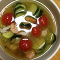 ニャロメ（ΦωΦ）'s cooksnap of when they made 簡単！オカンのエビのアヒージョ！.