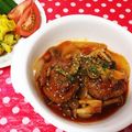 kiyousa's cooksnap of when they made ケチャップで簡単♡本格煮込みハンバーグ.
