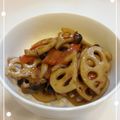 こぼ☆'s cooksnap of when they made ご飯のお供に！きんぴら蓮根しめじ.