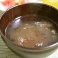 taruママ's cooksnap of when they made とろろ昆布汁.