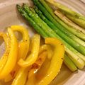 クックYEPDPQ☆'s cooksnap of when they made アスパラ&パプリカグリル焼き.