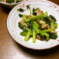 ポキコちゃん's cooksnap of when they made 簡単！小松菜と豚肉オイスター炒め.