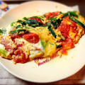 ゆきのんた's cooksnap of when they made 簡単＊トマトとニラのだし巻きオムレツ＊.