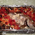 地球号's cooksnap of when they made ＮＺ風 鯛のハーブ焼き （100日祝い）.