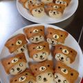 りのゆなママ's cooksnap of when they made キャラ弁　お稲荷　パンダ.