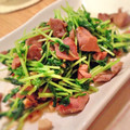 ひびはは。's cooksnap of when they made 豆苗と砂肝の塩炒め.