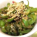 きよやよ's cooksnap of when they made ピーマンのごまみそきんぴら。.