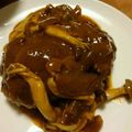 あーｍｂ's cooksnap of when they made 煮込みハンバーグ♪缶詰を使って簡単本格☆.