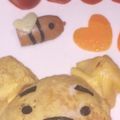 じゅっちっち's cooksnap of when they made キャラ弁＊プチフランクでハチさん.