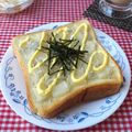 さやねぇ☆'s cooksnap of when they made しらす餅マヨトースト.