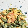 ジミーの彼女's cooksnap of when they made ゴーヤのたら玉*+:｡.｡...。oо○.