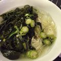 ecobeer's cooksnap of when they made 韓国　胡瓜と若布冷製　オイミヨクネングク.