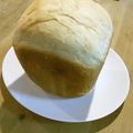 3姉妹ちゃんママ's cooksnap of when they made ふわやわ〜！蜂蜜生クリーム食パン♡hb.