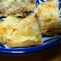 cocoりえ's cooksnap of when they made 納豆キムチの油揚げ焼き.