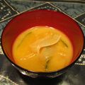ジョングレ's cooksnap of when they made 味噌汁♪〜玉ねぎ×かぼちゃ〜.