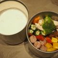 クック5YYXGN☆'s cooksnap of when they made 夏野菜の冷製チーズフォンデュ風.