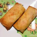 ぼんぼーや's cooksnap of when they made 桜えびとはんぺんの春巻.