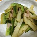 まきりん07's cooksnap of when they made さっぱり♪じゃがいもとゴーヤの酢醤油炒め.