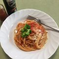 yukaiTAKA's cooksnap of when they made カニ缶で！トマトクリームパスタ.