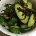 FLOWER_SAN's cooksnap of when they made きゅうりと酢昆布のサッパリ漬け.