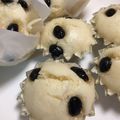 クックTRKFV2☆'s cooksnap of when they made フライパンで出来る♬*゜昔の蒸しパン.