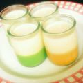 iskwmk0916's cooksnap of when they made 抹茶プリン＆きなこプリン.