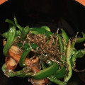 uketoru's cooksnap of when they made ピーマンとさつま揚げのきんぴら.
