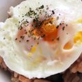 ナガヲ's cooksnap of when they made レンジで温玉♪目玉焼き♪.